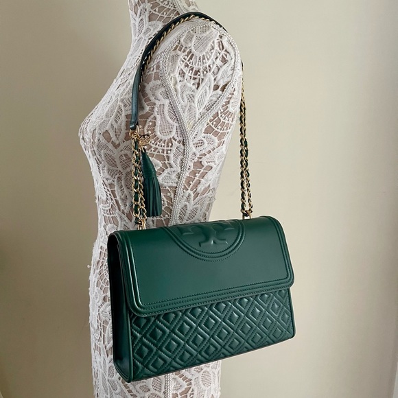 New Tory burch handbag  leather org $498 size medium 10,5/8/3,5 inch - Picture 10 of 16